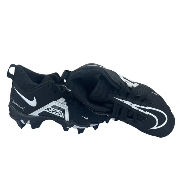 Nike Alpha Fastflex Youth Kids Athletic Outdoor Sport Cleats Black Size 12 - Picture 10 of 11